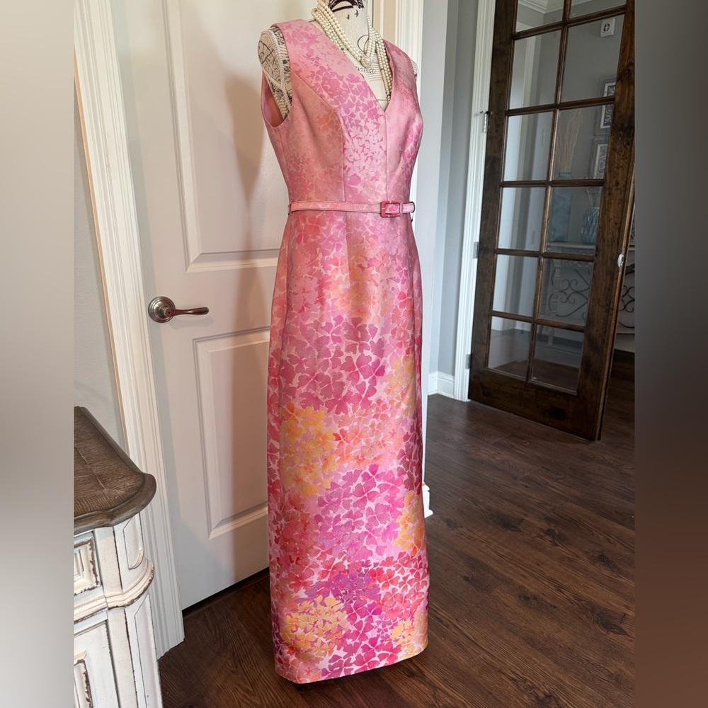 NWT Sachin + Babi Adellyn Gown in Light Sunset Hydrangea